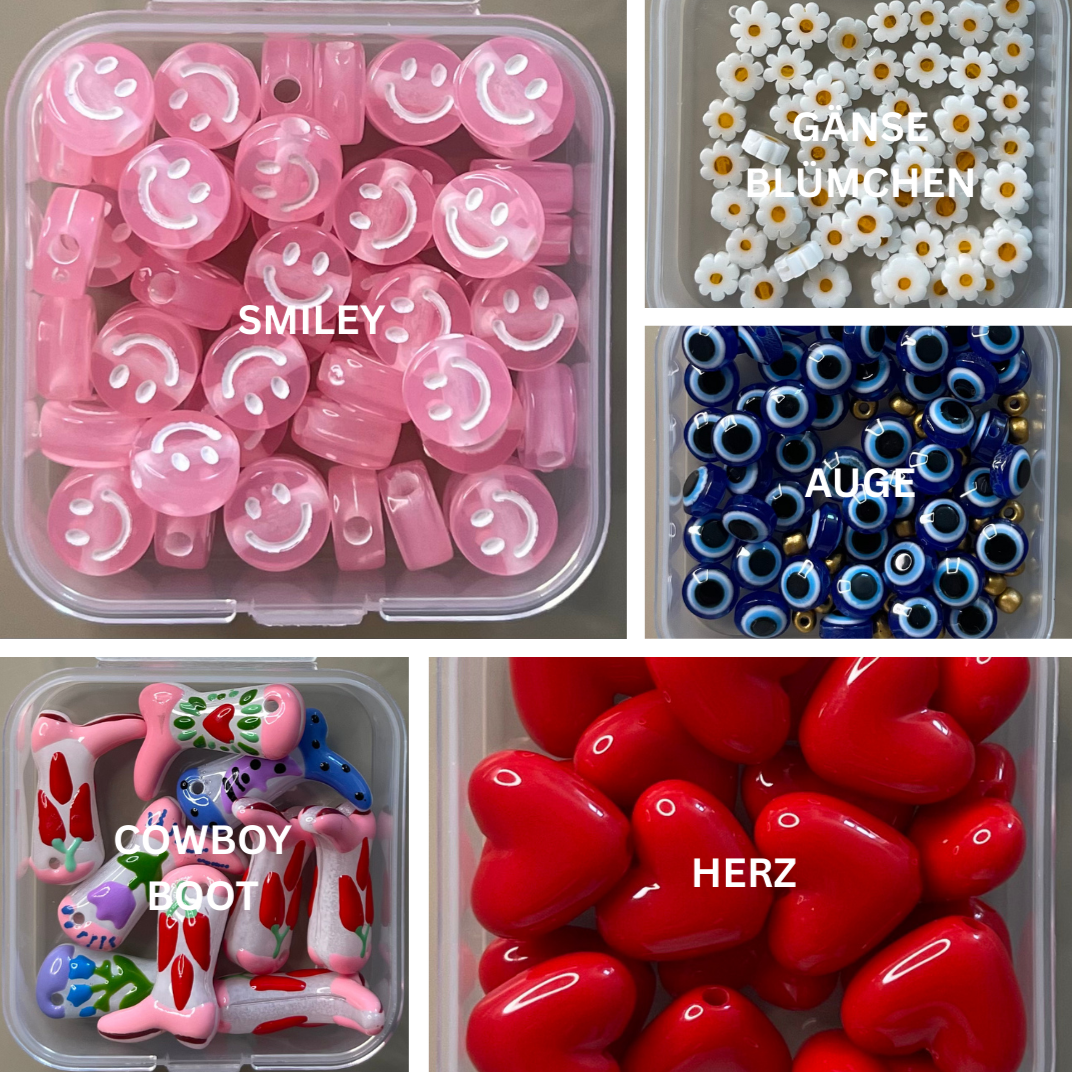 HALSKETTE EYE CANDY (handgemacht)