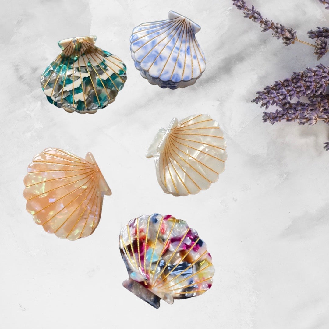HAARKLAMMER SHELL PEARL