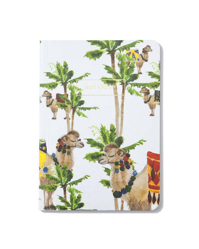 NOTIZBUCH A5 I KAMEL I LINIERT