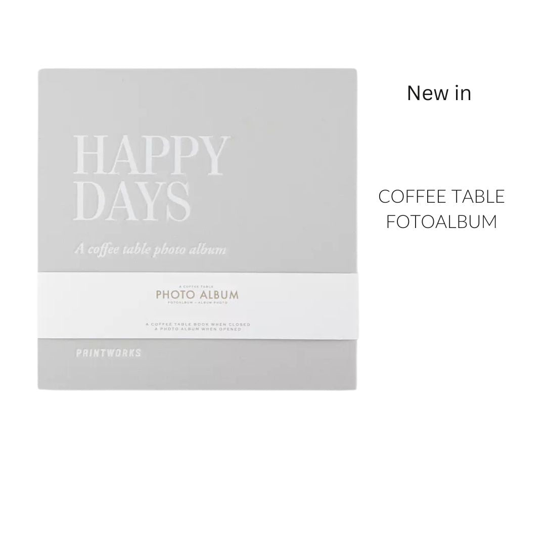 COFFEE TABLE FOTOALBUM I HAPPY DAYS