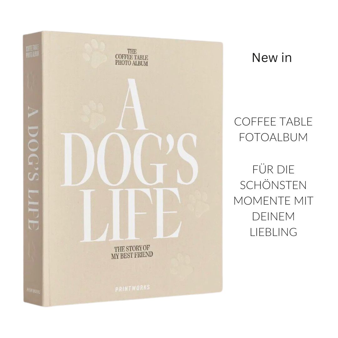 COFFEE TABLE FOTOALBUM XL I DOG'S LIFE