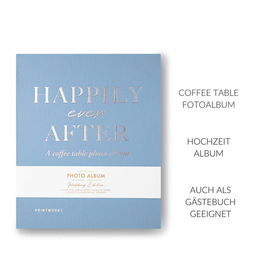 COFFEE TABLE FOTOALBUM I HAPPILY EVER AFTER