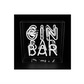 NEON LIGHT BOX GIN BAR