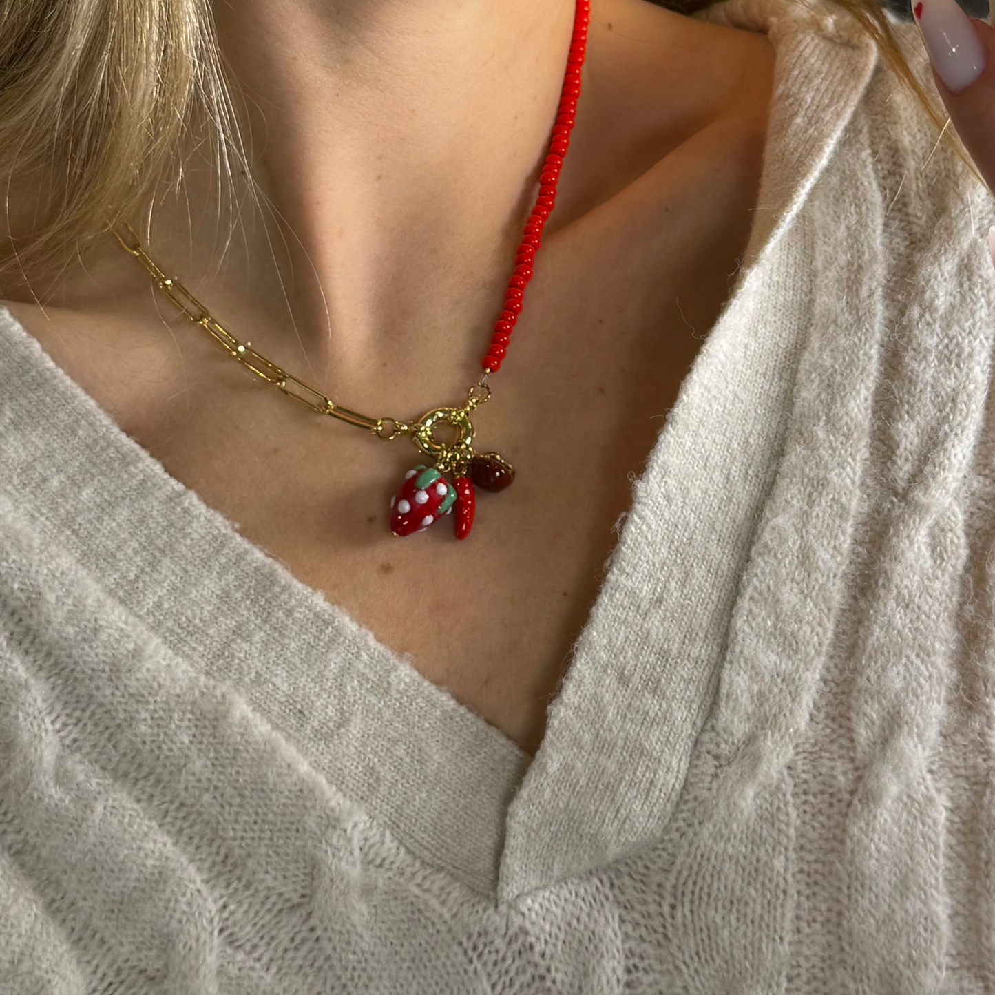 HALSKETTE SPICY BERRY