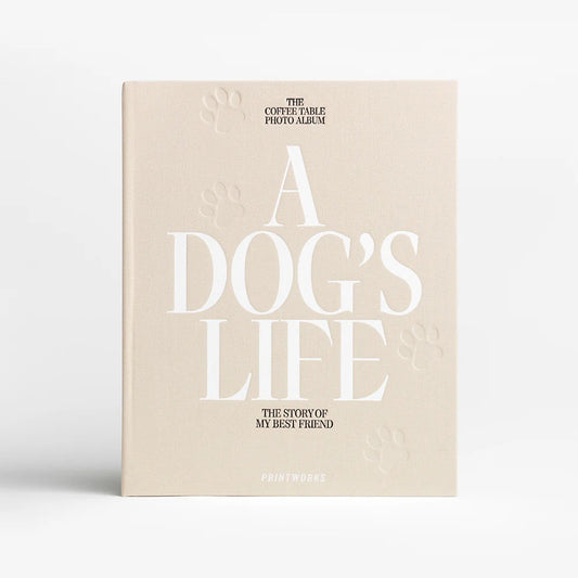 COFFEE TABLE FOTOALBUM XL I DOG'S LIFE