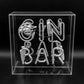 NEON LICHT BOX GIN BAR