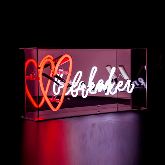 NEON LIGHT BOX HEARTBREAKER