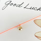 ARMBAND mit GRUSSKARTE I GOOD LUCK
