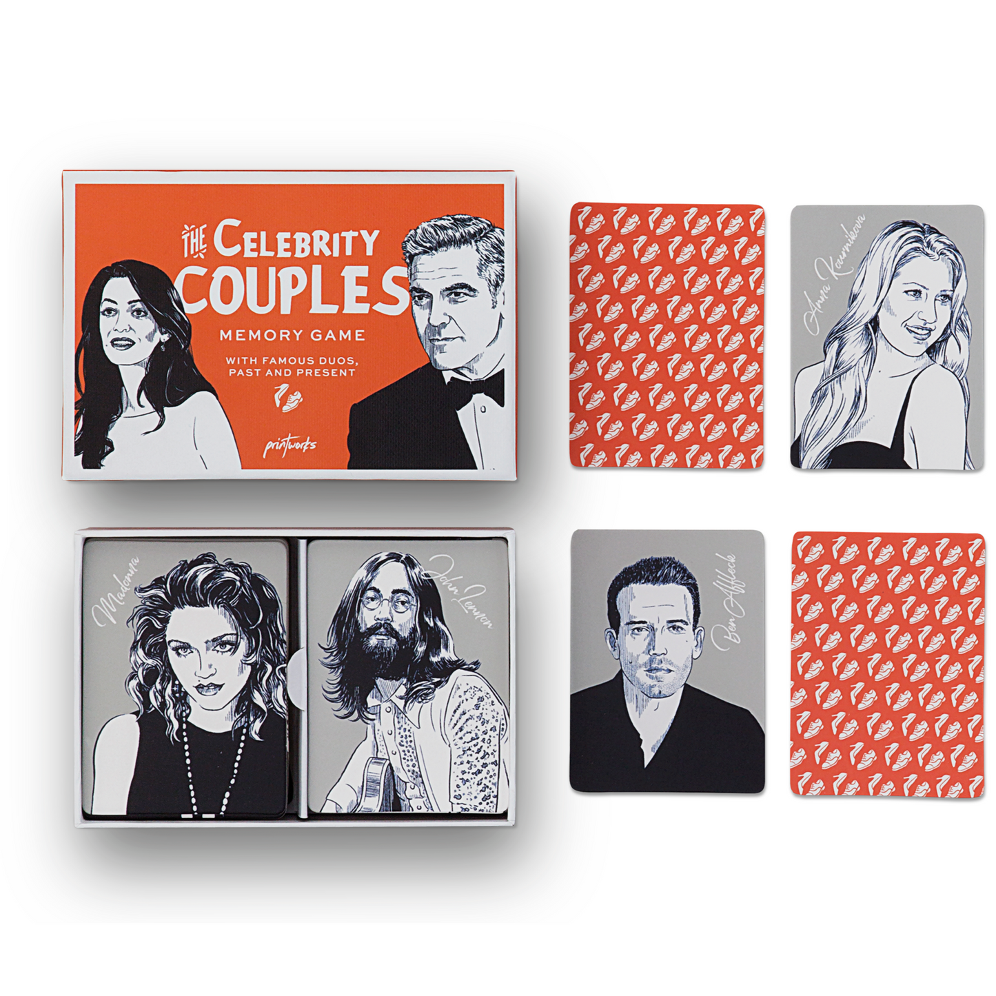 MEMO SPIEL CELEBRITY COUPLES